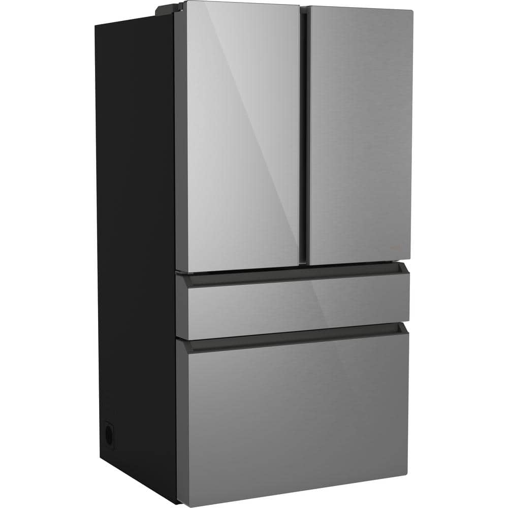 Platinum Glass 28.7 Cu. Ft. Smart French Door Refrigerator with Ice Maker