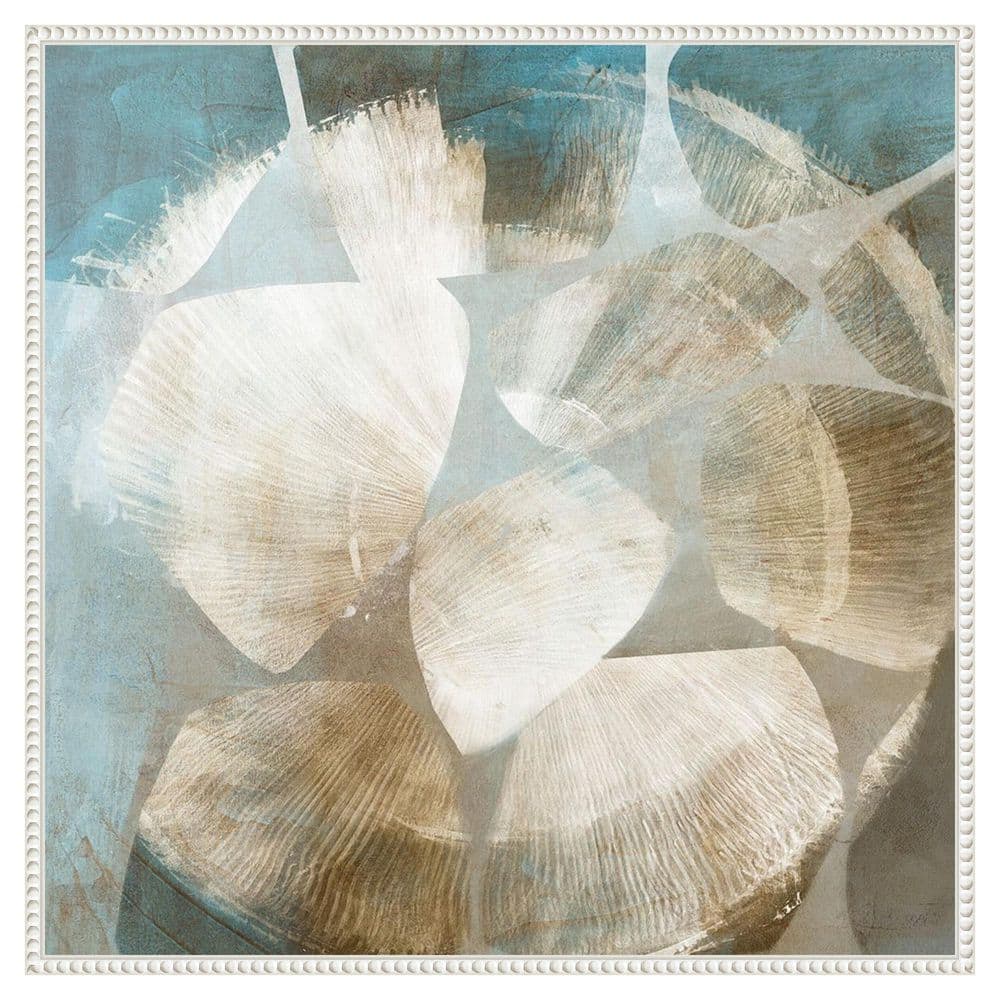 Cosmic Flow I by Emma Peal 1-Piece Floater Frame Canvas Giclee Abstract Art Print 30 in. x 30 in. price history on PriceWatchPro