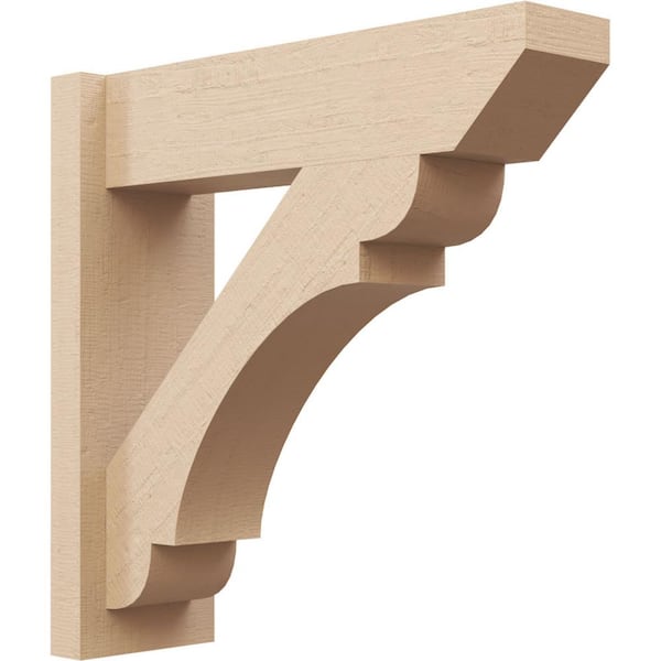 Ekena Millwork 8 in. x 22 in. x 18 in. Olympic Slat Rough Cedar Woodgrain Timberthane Polyurethane Out Looker, Primed Tan