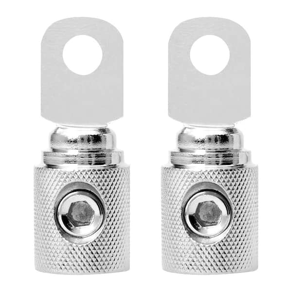 Conext Link RT0N-2 Set Screw Ring Terminal 2 Pack (1/0 Gauge, Nickel)
