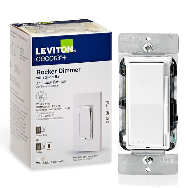 leviton lighted dimmer for led lights
