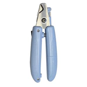Blue Pet Nail Clipper with LED Light