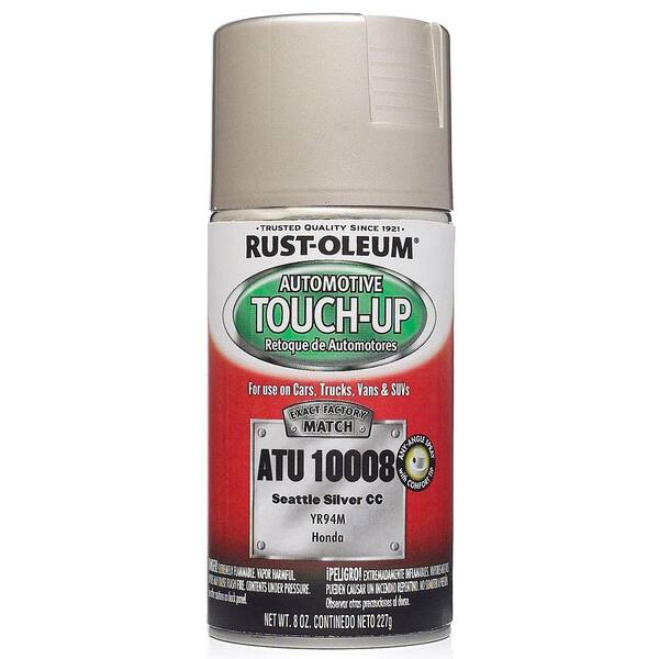 Rust-Oleum Automotive 8 oz. Seattle Silver Touch-Up Spray Paint (6-Pack)