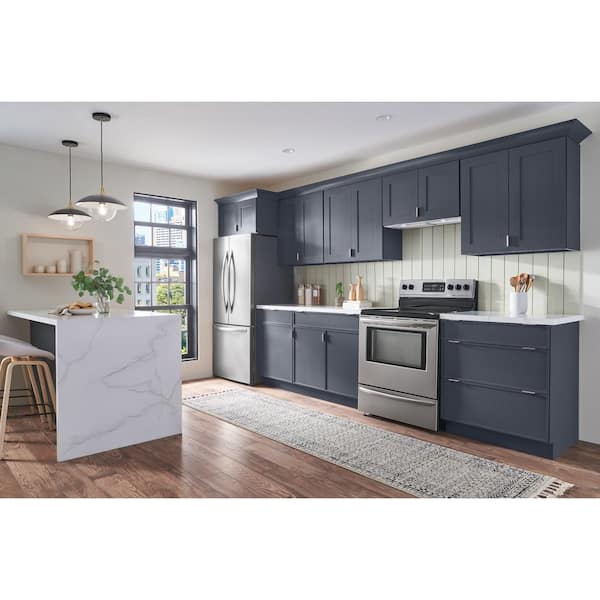 24 in. 350 Maximum Blower CFM Built-In Powerpack Insert for Custom Range Hoods with LED Light in Stainless Steel