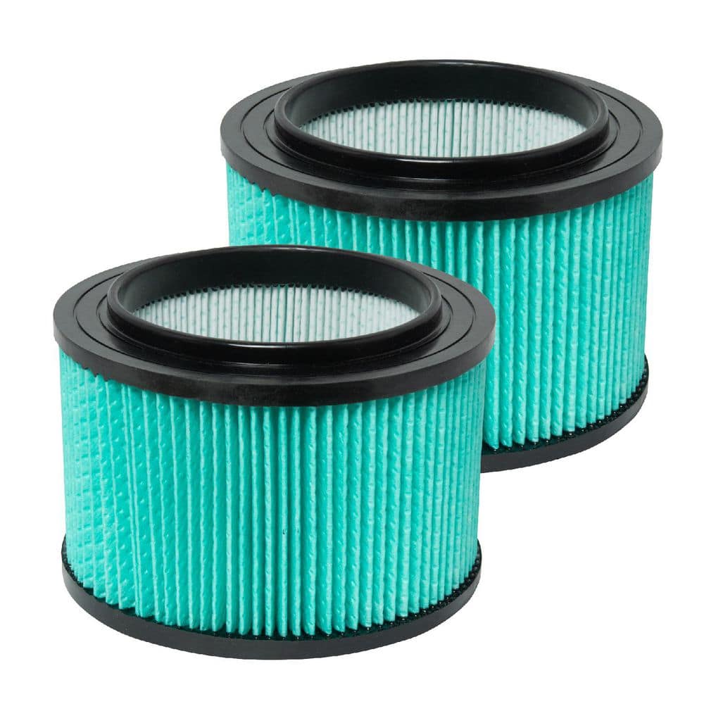 HEPA Material Cartridge Wet Dry Vacuum Replacement Filter for 3-4 Gal. Craftsman 9-16950,9-17810,17810 Shop Vacs (2PK) price history on PriceWatchPro
