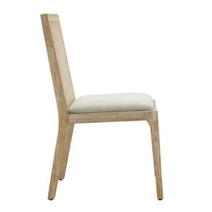 Ashe Natural 19 in. W x 22 in. D x 36 in. H Dining Chair (Set of 2)