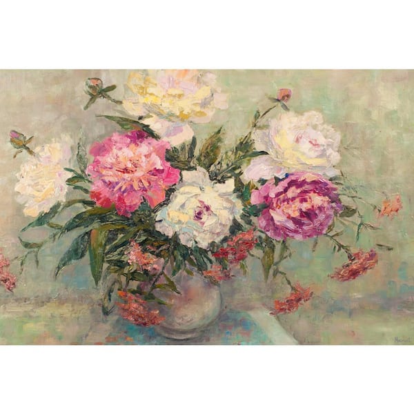 Unbranded "Love Is the Flower" by Marmont Hill Unframed Canvas Nature Art Print 8 in. x 12 in.