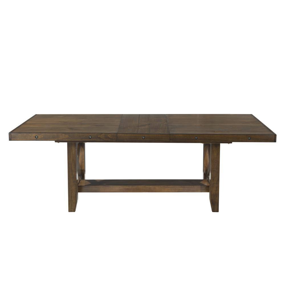 Francis Chestnut Dining Table, Brown -  Picket House Furnishings, DFK100DT