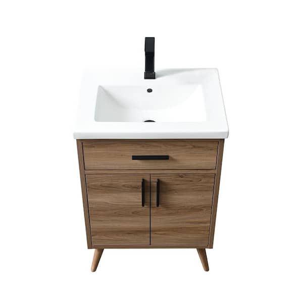 SUDIO Nelson 24.4 in. W x 18.5 in. D x 34 in. H Bath Vanity