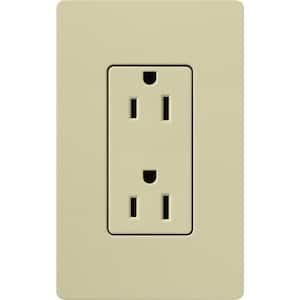 Claro 15 Amp Duplex Outlet, Sage (SCR-15-SA)