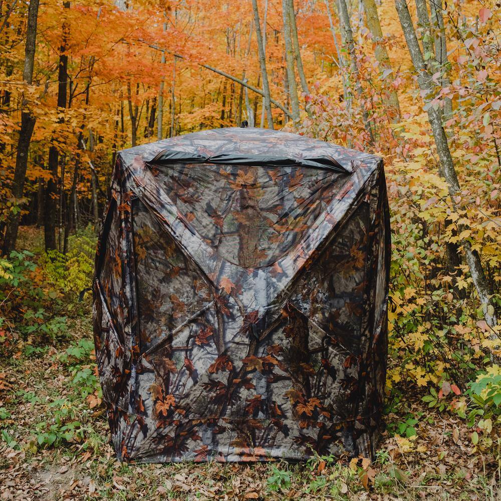 Prowler 300 Tall Woodland Camo Portable Hunting Blind