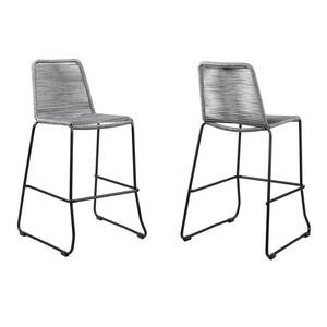 Noble House Tahoe Stackable Aluminum Outdoor Bar Stool (4-Pack) 67964 ...