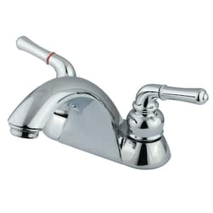 4 in. Centerset 2-Handle Bathroom Faucet in Polished Chrome