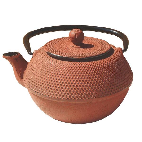 Old Dutch 37 oz. Brick Cast Iron Vitality Teapot-DISCONTINUED