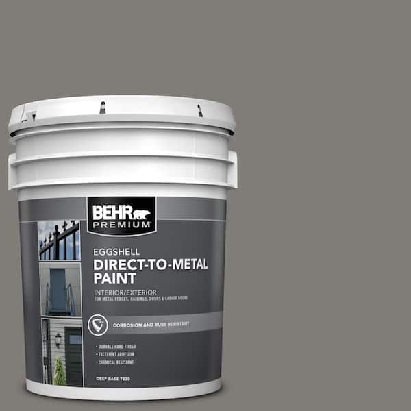 5 gal. #PPU24-21 Greyhound Eggshell Direct to Metal Interior/Exterior Paint