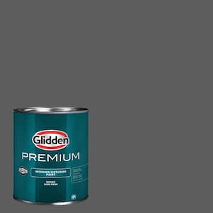 1 qt. Knight's Armor PPG1001-6 High Gloss Interior/Exterior Trim, Door and Cabinet Paint
