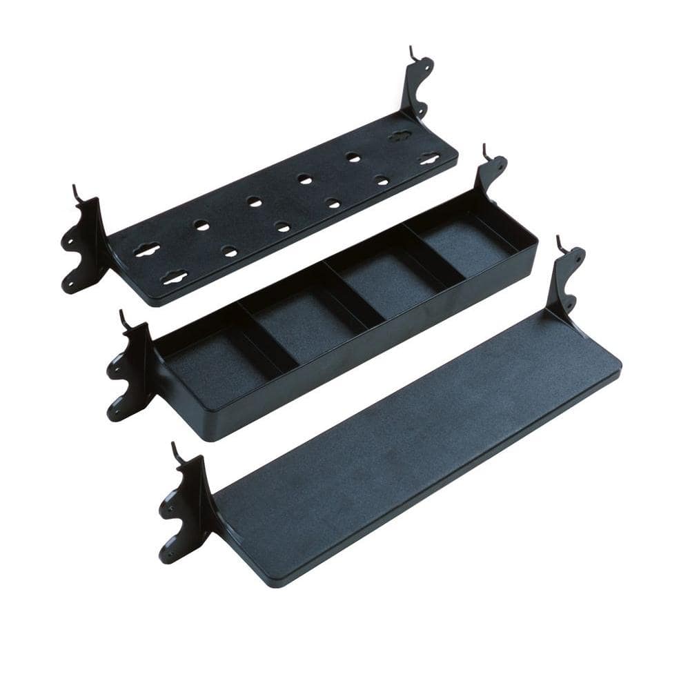 GarageMate VersaShelf 14 in. x 1 in. x 3.5 in. 3Shelf Plastic Shelving