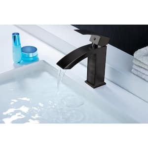 Revere Single-Handle Single Hole Low-Arc Bathroom Faucet in Oil Rubbed Bronze