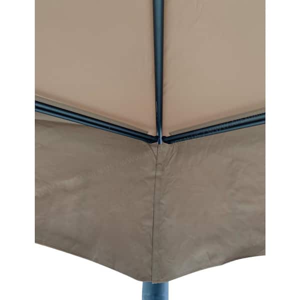 APEX GARDEN Replacement Canopy Top for Model #D-GZ136PST-N