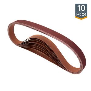 POWERTEC 8 in. 80 Grit PSA Aluminum 