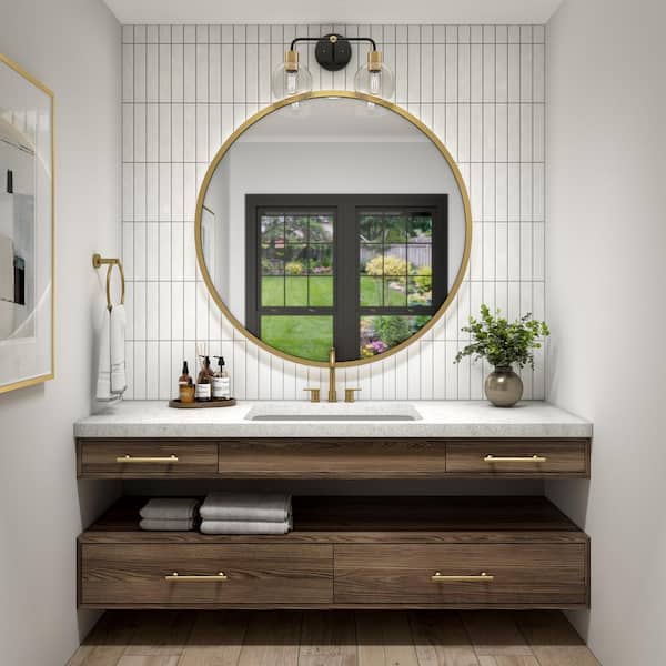 Artistic Reflections Arctic 2 in. x 10 in. Glazed Ceramic Undulated Wall Tile (586.88 sq. ft./pallet)