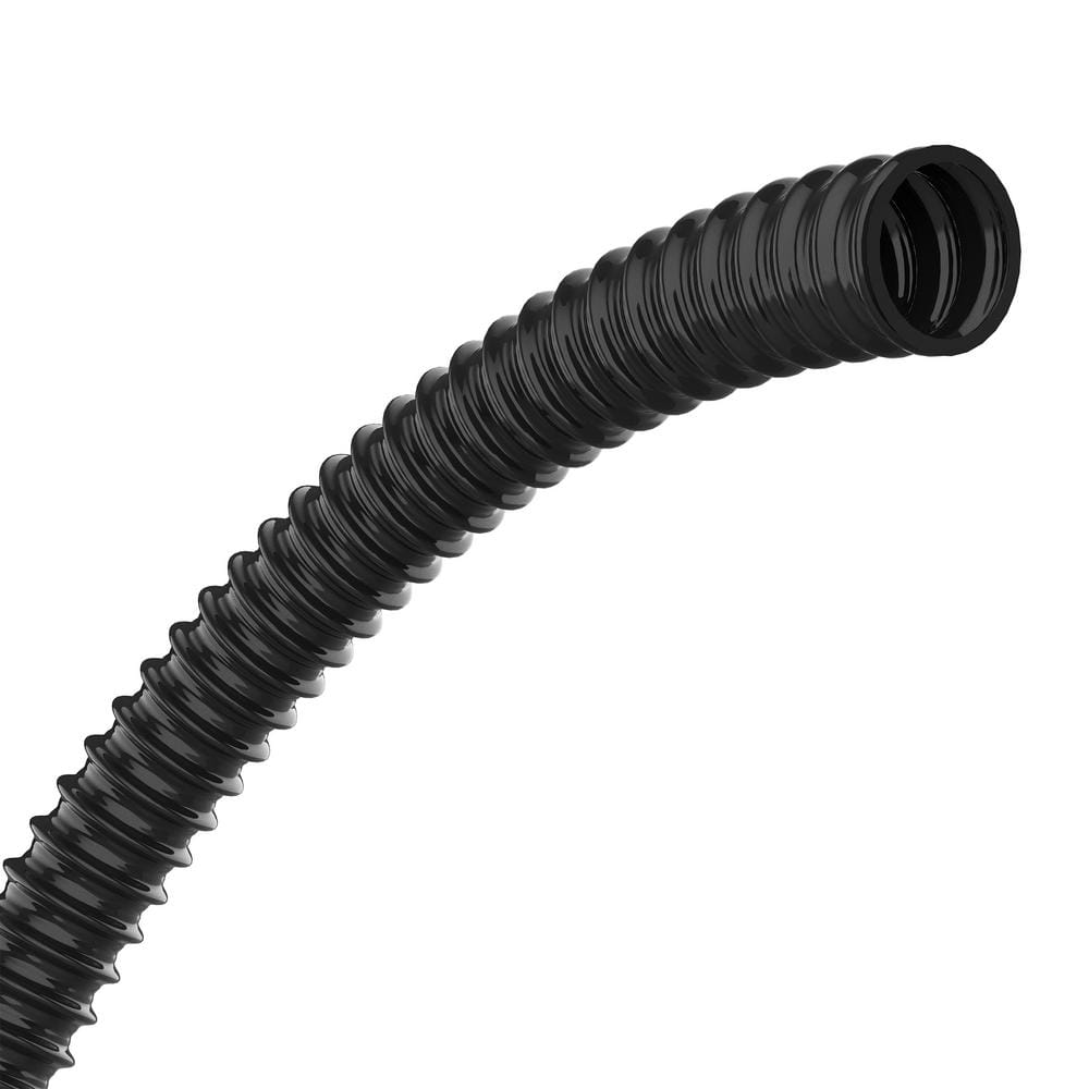 100' Black Kink-Free Flexible PVC Garden Hose