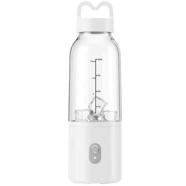 White 175W ABS Stainless Steel Personal Blender Juicer Powerful Ice Crushing Easy Clean Safety Design for Smoothies