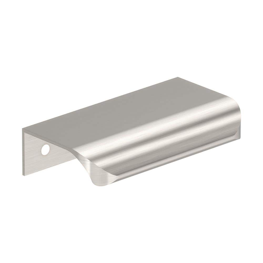 Streamline Tab 3 in. Center-to-Center (76mm) Modern Satin Nickel Cabinet Edge Pull price history on PriceWatchPro