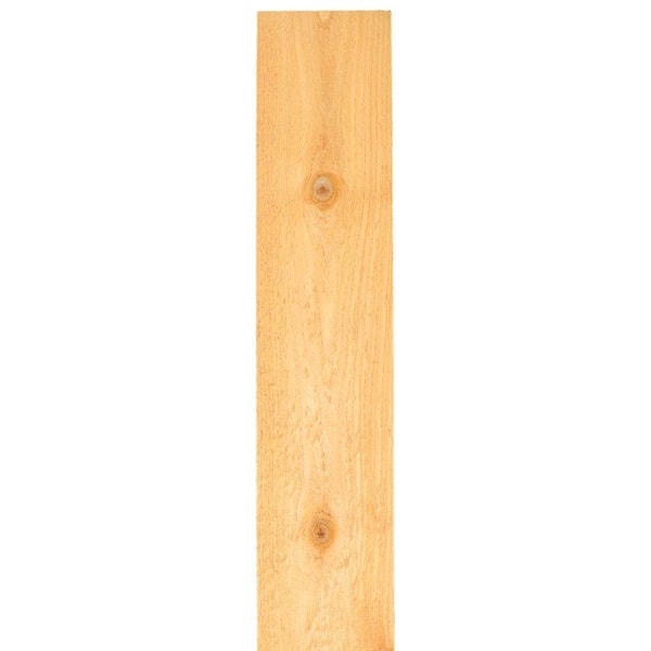 Alta Forest Products 5/8 in. x 5-1/2 in. x 5 ft. Western Red Cedar Flat-Top Fence Picket