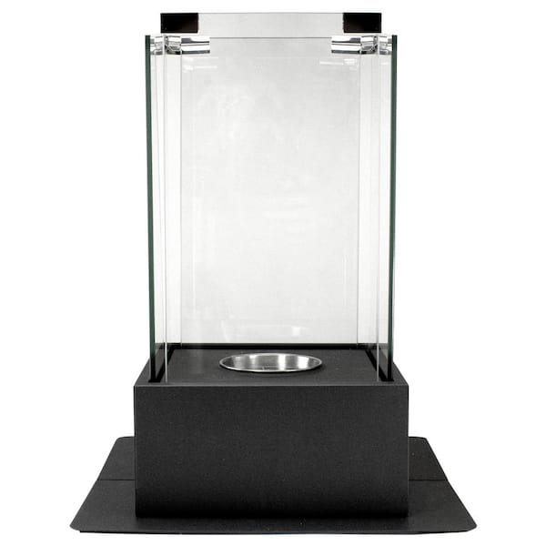 15 in. Bio Ethanol Ventless Portable Tabletop Fireplace with Flame Guard