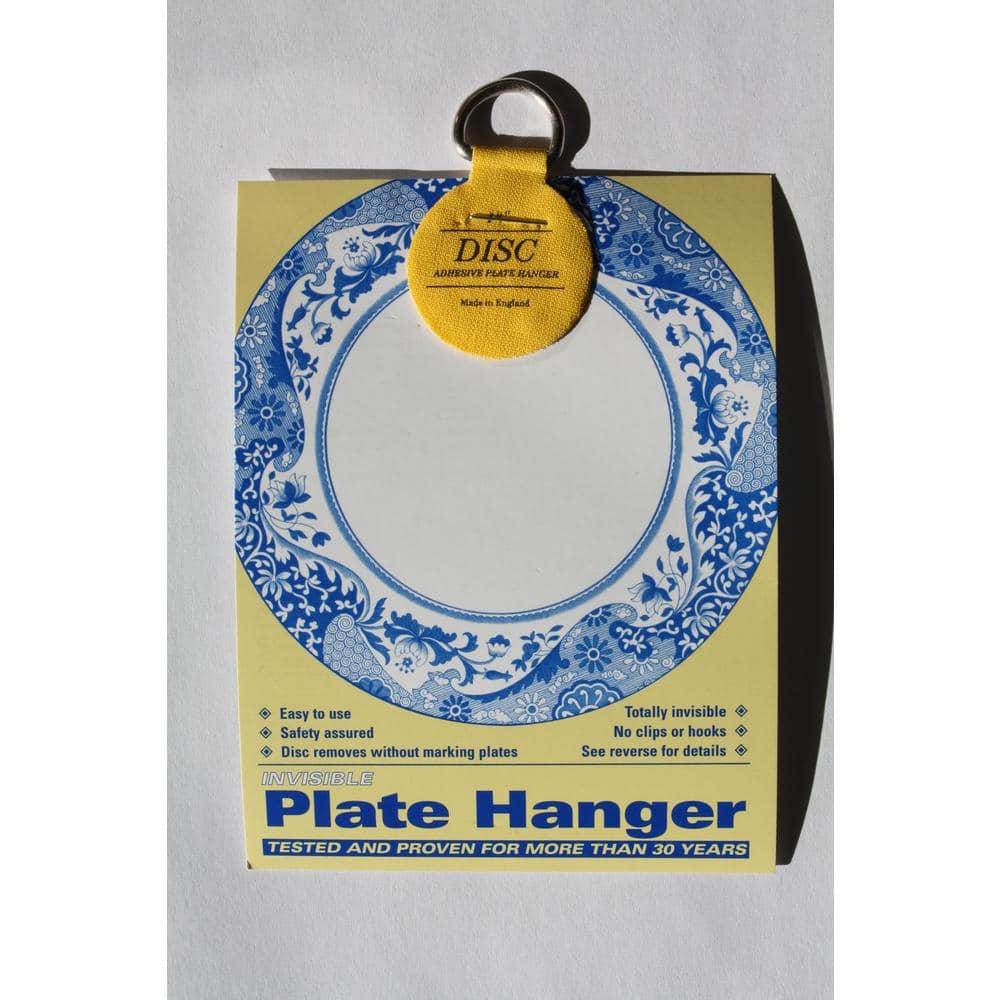 SIZE 1.25" Original Disc Adhesive Plate Hanger ONE DOZEN Size 1.25" SPECIAL 12 