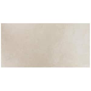 Palazzo Crema Beige 8 in. x 0.33 in. Semi-Polished Porcelain Floor and Wall Tile Sample