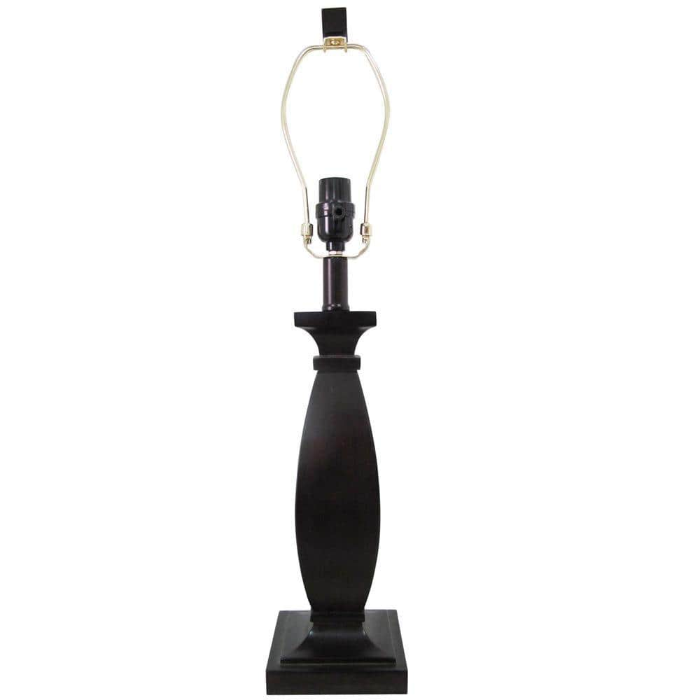 Hampton Bay Mix And Match 25 5 In Bronze Timeless Square Table Lamp   Hampton Bay Lamp Bases 17628 64 1000 