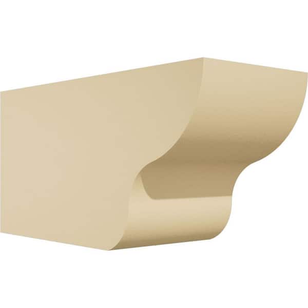 Ekena Millwork Standard Greensboro 5 in. W x 6 in. H x 12 in. D Signature Urethane Rafter Tail Outlooker