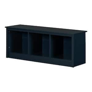 Toza Navy Blue Dining Bench 51.25 in.