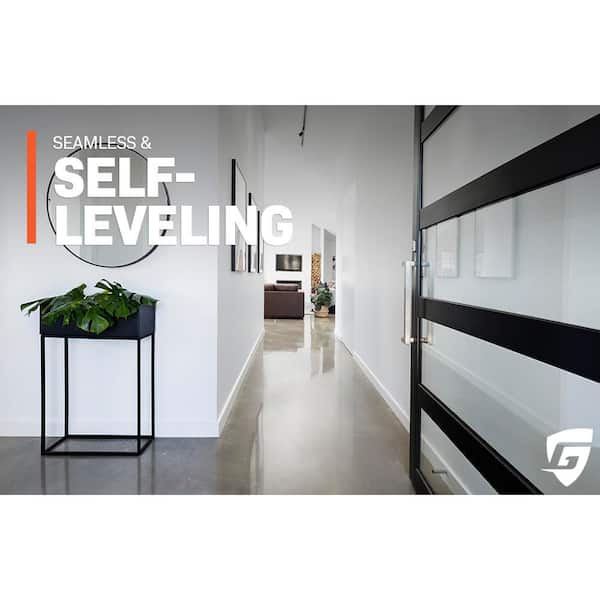 Ghostshield - Epoxy Max 3 Gal. Kit Clear High-Gloss 100% Solids 2 Part Epoxy Interior Concrete Basement and Garage Floor Paint Coating