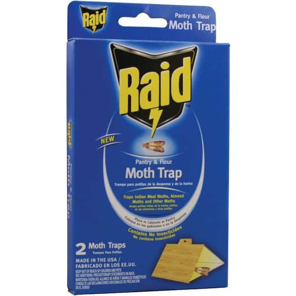 Raid® Indoor Pantry & Flour Moth Trap, Odourless, 2-pk