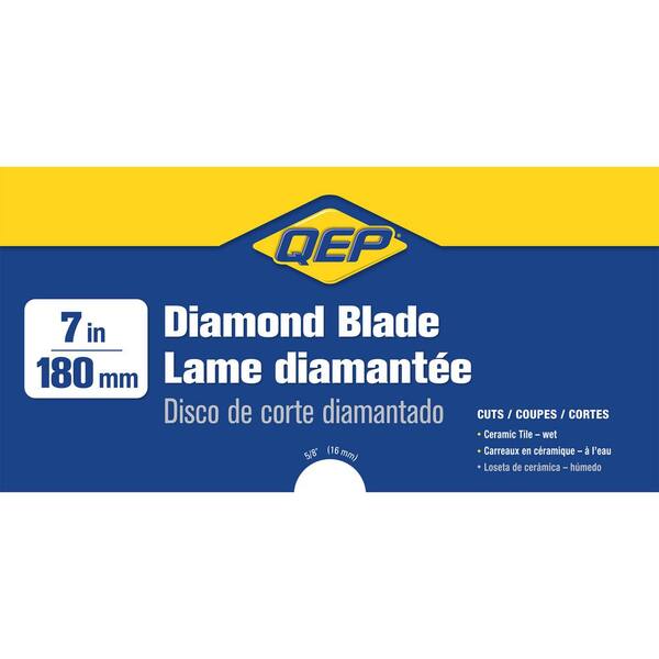 Diamond Blade for Wet Tile Saws 