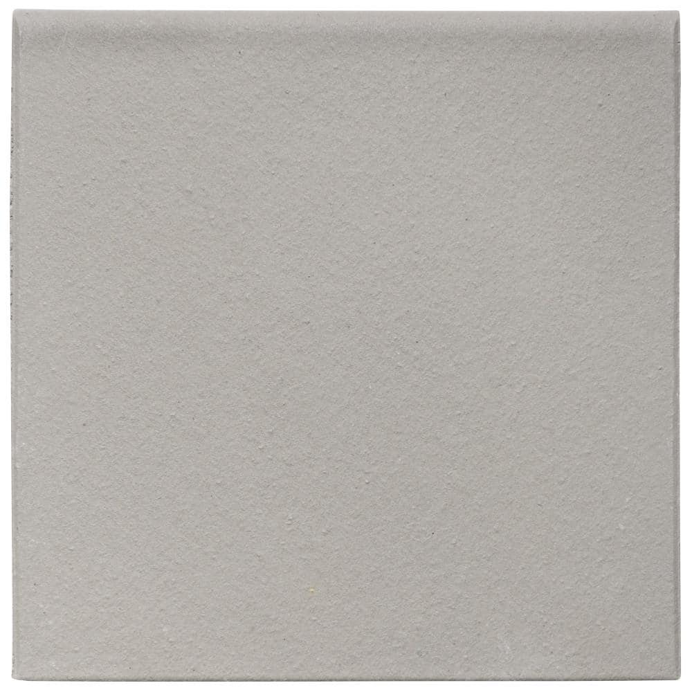 Quarry Bullnose Grey 5-7/8 in. x 5-7/8 in. Matte Ceramic Floor and Wall Tile Trim price history on PriceWatchPro