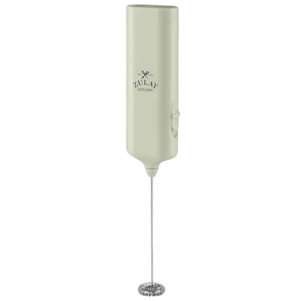 Zulay Kitchen Powerful Mini Milk Frother - Electric Hand Mixer (Sage)