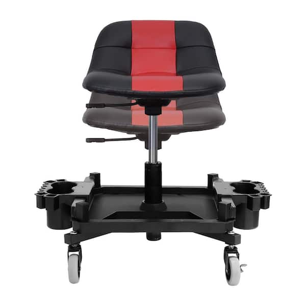 BRIDGELAND 20 in. Adjustable Height 360° Swivel Rolling Mechanic