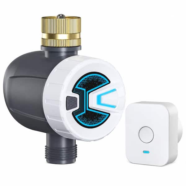 Smart WiFi Faucet Timer with Brass Inlet APP and Voice Control for Yard Lawn and Garden Hose