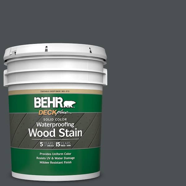 5 gal. #770F-6 Evening Hush Solid Color Waterproofing Exterior Wood Stain