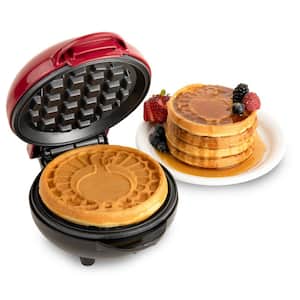 Nostalgia Kitchen | Mini Waffle Maker | Color: Red | Size: Os | Pm-07737831's Closet