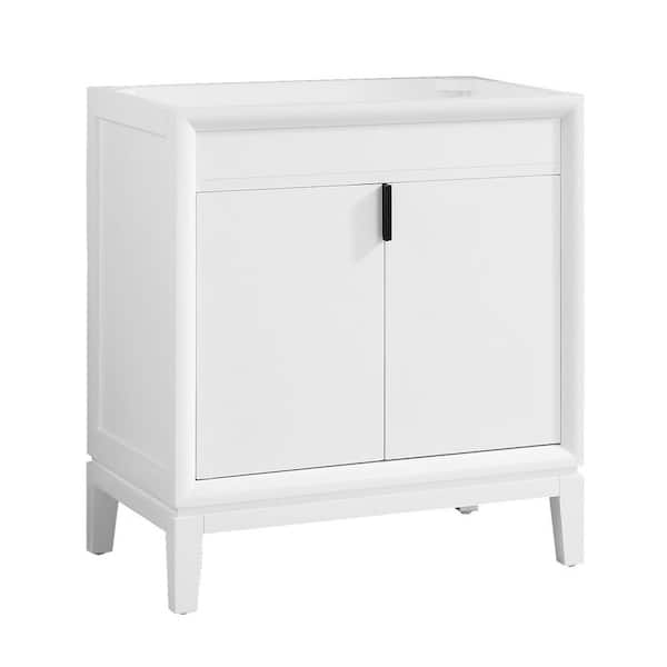 Emma 30 in. W x 21.5 in. D x 34 in. H Bath Vanity Cabinet Only in White