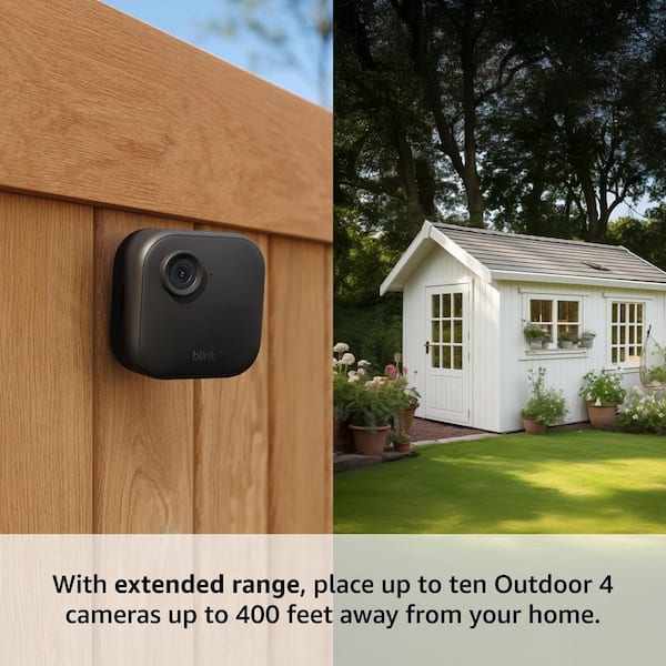 Blink Outdoor 4 XR-Wireless Security Camera System with 2-Cameras