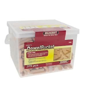 1/2 in. x 48 in. Raw Wood Round Dowel HDDH1248 - The Home Depot