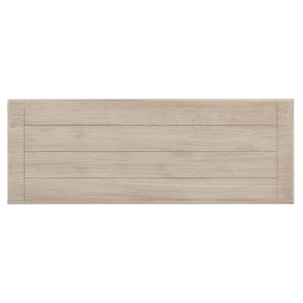 Primrose Greige 40'' Wood Console Table with Storage