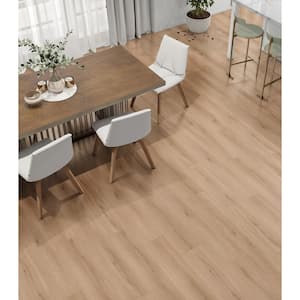 Stonebridge Oak 14mm T x 8 in. W Waterproof Laminate Wood Flooring(13.28 sq. ft./case)