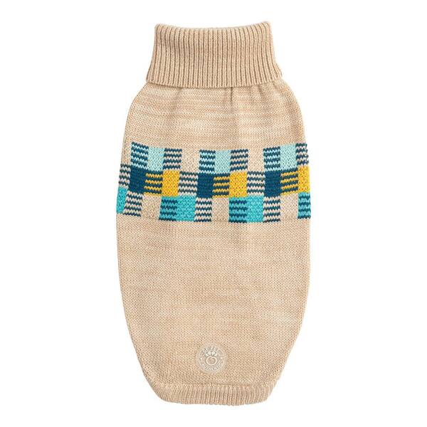GF PET X-Small Oatmeal Mix Winter Sailor Sweater for Dogs